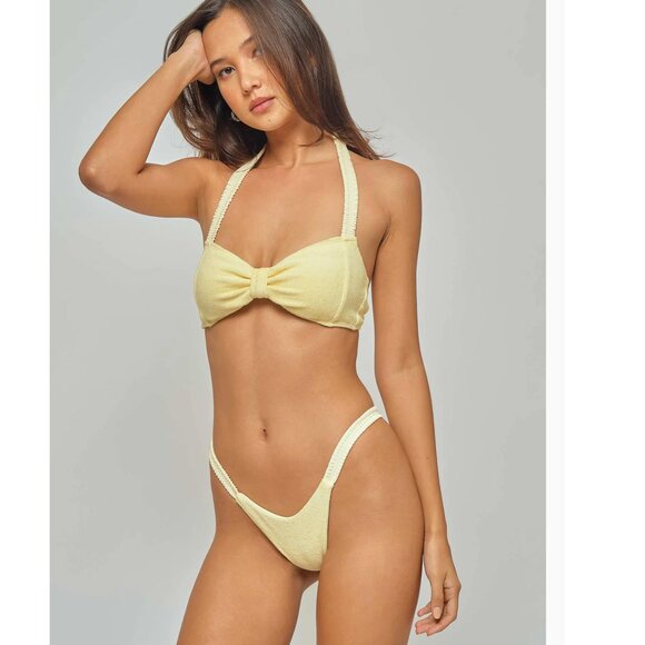 SET Blackbough Swimsuit: Courtney Top & Bottom, Butter Terry XL/XXL - Picture 2 of 7